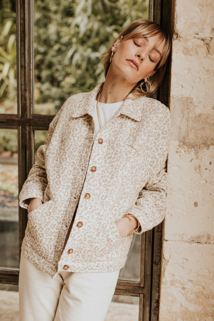 Andréa léopard jacket - Orta